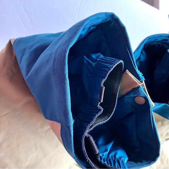 Patagonia Boys Insulated Snowshot Pants Ash Tan Size 10 Waterproof Snow - Picture 8 of 14